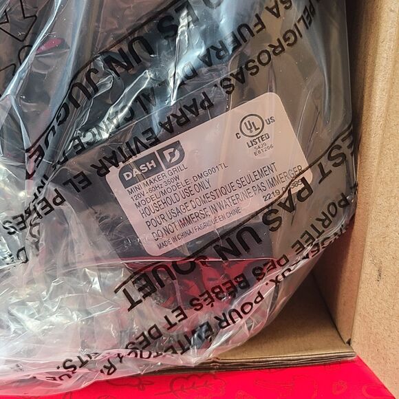 Dash Mini Maker Grill Nonstick 350 Watts Teal Open Box - Picture 5 of 5